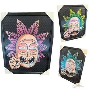 📦 New Rick and Morty Framed 3D Lenticular Poster / Picture